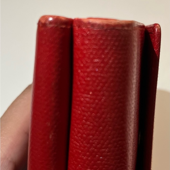Chanel Red Wallet with date code - Picture 10 of 10